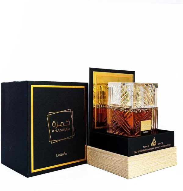 Khamrah Lattafa Perfumes para Hombres y Mujeres 100ML - Imagen 2