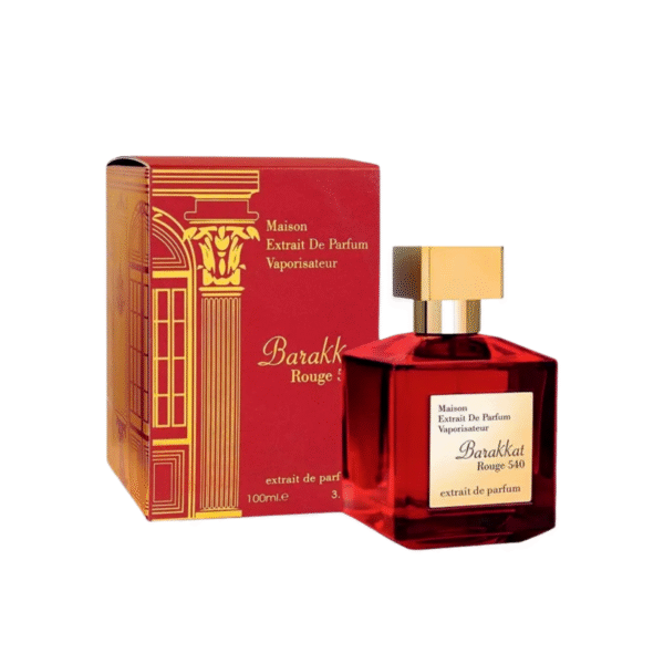 Barakkat Rouge 540 Extrait Red Fragrance World Para hombres y mujeres 100ml - Imagen 2