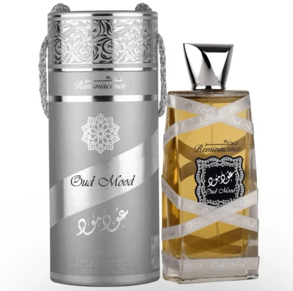 Oud Mood Silver Lattafa Perfumes para Hombres 100ML - Imagen 2
