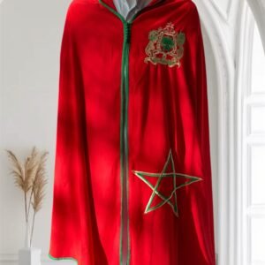 SELHAM EL VESTIDO DE LOS REYES DE COLOR ROJO