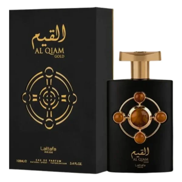 Al Qiam Gold Lattafa Perfumes para Hombres y Mujeres 100ML - Imagen 2