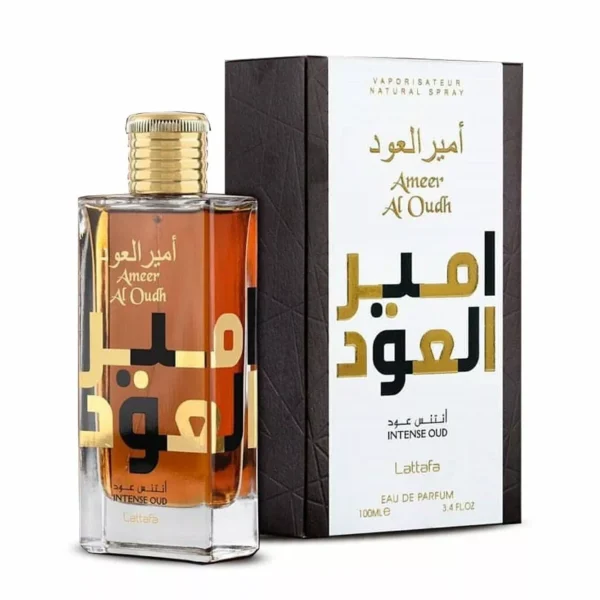 Ameer Al Oudh Intense Oud Lattafa Perfumes para Hombres y Mujeres 100ML - Imagen 2